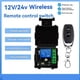 thumbnail image 3 of 2X Interruptor de Control Remoto Inalámbrico de 433 MHz, Relé , Interruptor de Control Remoto de 12 V para Control de Bomba de Agua de Motor de Puerta de Garaje, 3 of 7