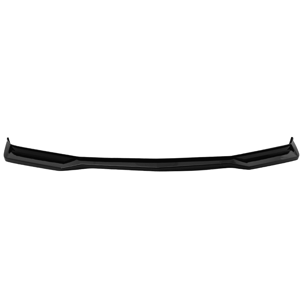 Ikon Motorsports Compatible with 16-18 Chevy Camaro  LT and RS Model Only, ZL1 Style Front Bumper Lip PP Gloss Black