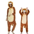 thumbnail image 3 of Pijamas Kigurumi de invierno para niños y niñas, ropa de dormir con capucha de ciervo de Navidad, dibujos animados de animales, Onesie, 3 of 4