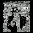 thumbnail image 2 of LA Pop Art Men's Premium Blend Word Art T-shirt - UNCLE SAM, 2 of 2