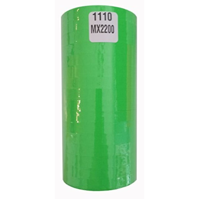 1110 Fluorescent Green Labels for Monarch 1110 or Motex MX-2200 2 size lots 