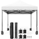 thumbnail image 5 of 10x10 pop-up canopy tent: portable rolling bag, 4 weight bags, 3 adjustable heights, outdoor quick-abiertos, 5 of 8