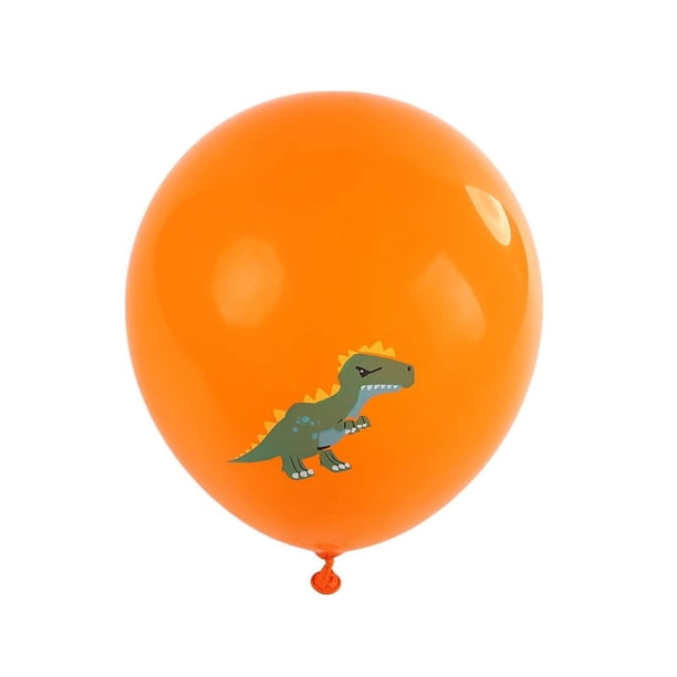 Globo de látex de dinosaurio grueso de 12 pulgadas para decoración de fiestas de cumpleaños, bodas, 10 unidades