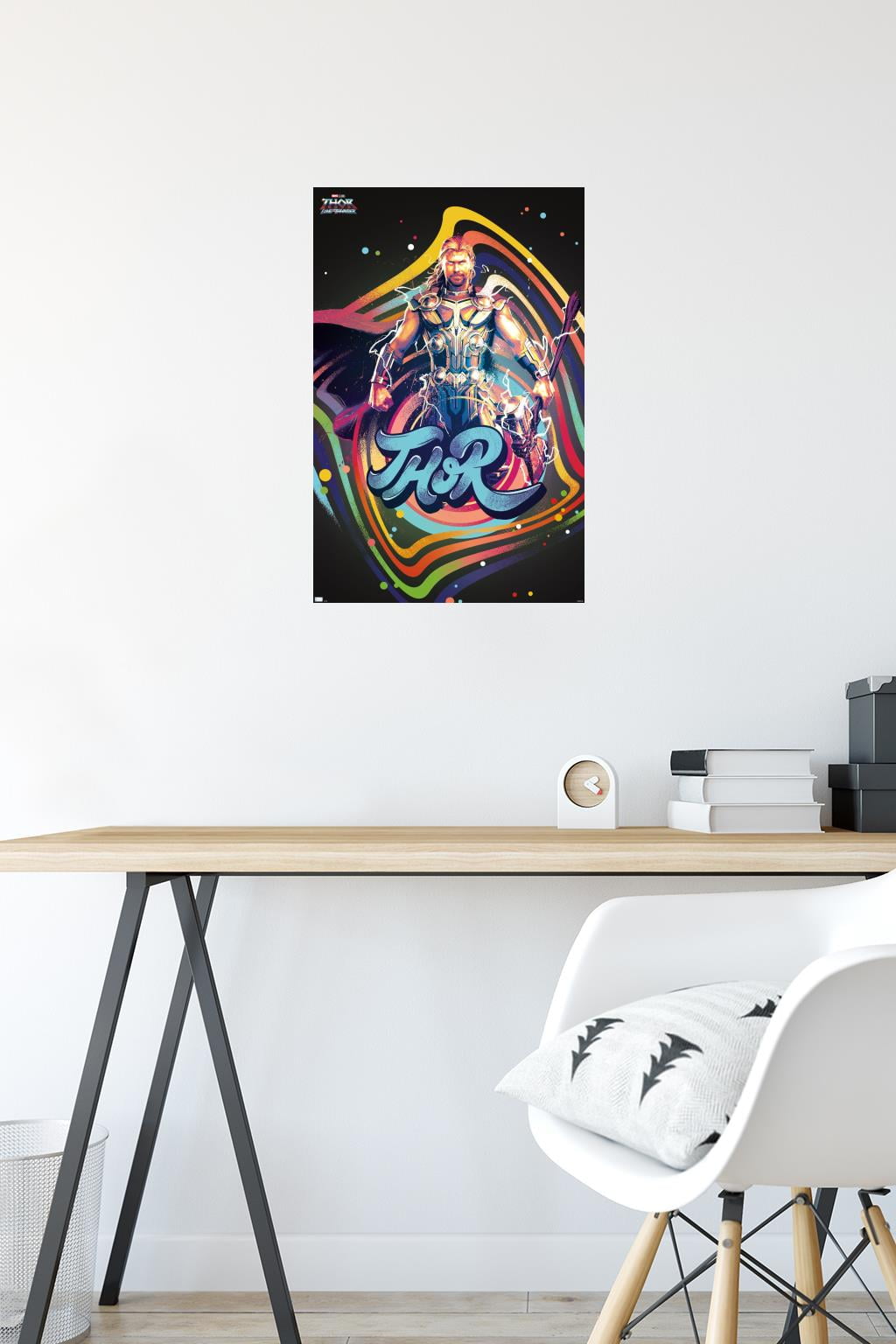 Marvel Thor: Love and Thunder - Squares Wall Poster, 14.725" x 22.375"