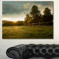 thumbnail image 2 of Designart - Beau Lever de Soleil à la Ferme - Impression sur Toile Paysage, 2 of 4