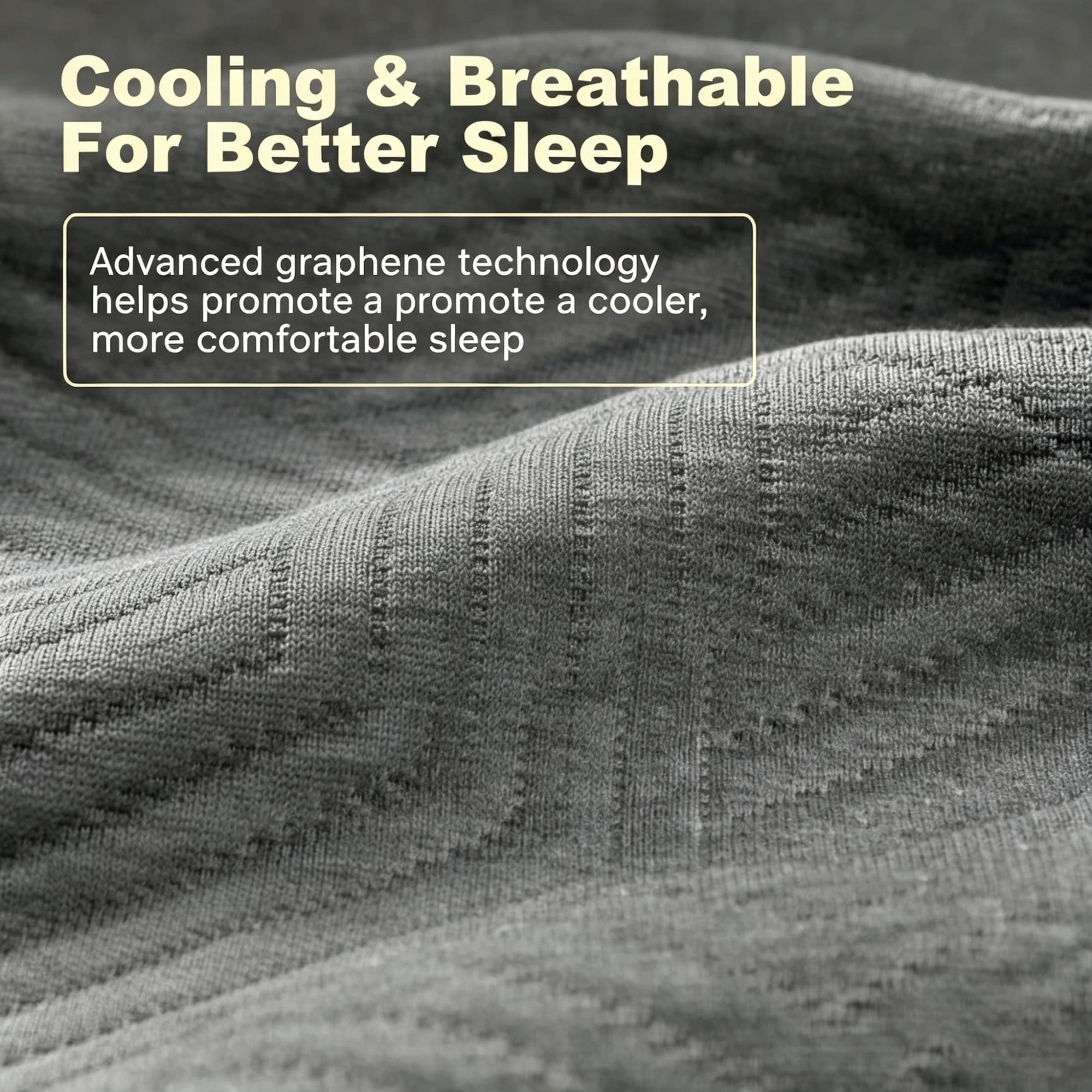12" Pressure Relief Memory Foam Mattress, Graphene Gel Cooling Copper, Easy Setup Bed in a Box（Only Mattress）