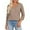 Coffee, variant on Huangxinggg Women's Fashion Loose V Neck Three Quarter Sleeve Blouse Casual T Shirt Comfortable Stretch Soft Breathable Daily Wear Womens Compression Shirts