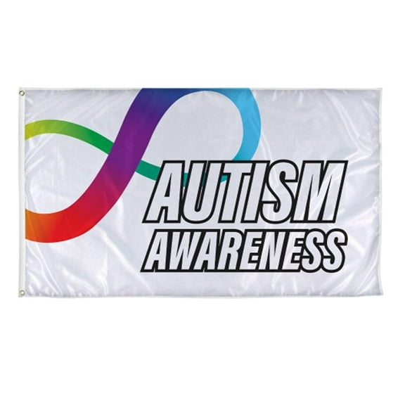 Vispronet 3ft x 5ft Autism Awareness Flag – Polyester Material, Printed in the USA, Flag Only
