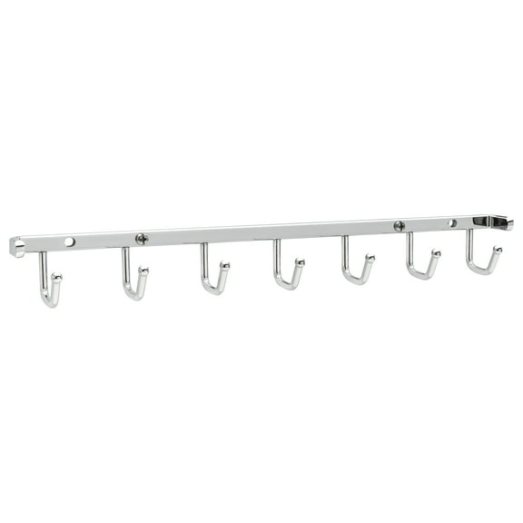 Rev-A-Shelf Sidelines BRCSL-14NS-CR-1 14 Inch Closet Belt Rack, Chrome
