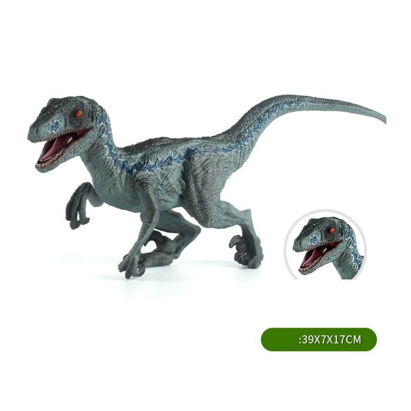 Figurine Dinosaure Indominus Rex 39x15 Cm - Mâchoire Mobile - Modèle Réaliste En Plastique - Jouet Et Décoration Pour Enfants