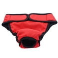 thumbnail image 1 of Pantalones sanitarios reutilizables para perros Gloria Pantalón corporal Red_S, 1 of 7