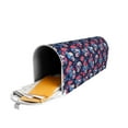 thumbnail image 3 of Lsque Skull flower blue Mailbox Cover Standard Size ,Magnetic Mailbox Covers Post Wraps Letter Box Cover -25.5x21 in, 3 of 9
