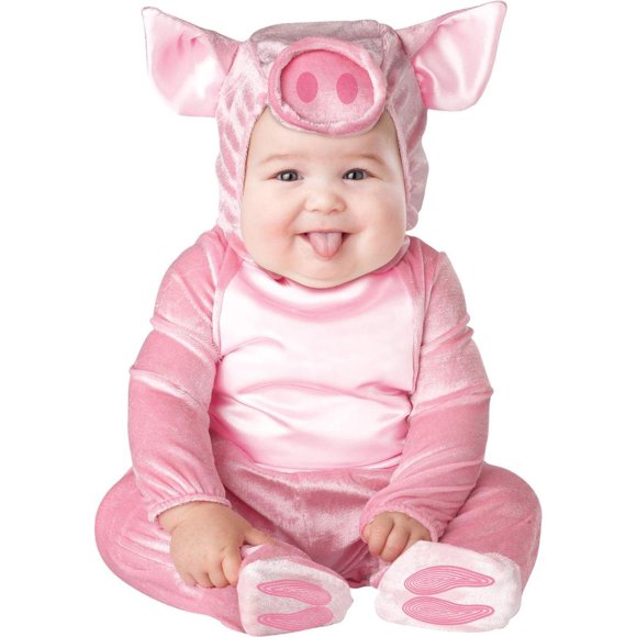 Incharacter Costumes Baby's This Lil' Piggy Costume, Pink, Large