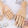 thumbnail image 4 of Modelo de Mano de Madera IHDYPPEW Paquete de 4 Unidades Flexible 30 cm, 4 of 7