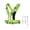 Fluorescent Green, variant on LED Reflective Running Vest for Men Women, High Visibility Night Running Gear with Adjustable Reflective Straps, USB Rechargeable Safety Lights for Cycling Walking Dog Walking