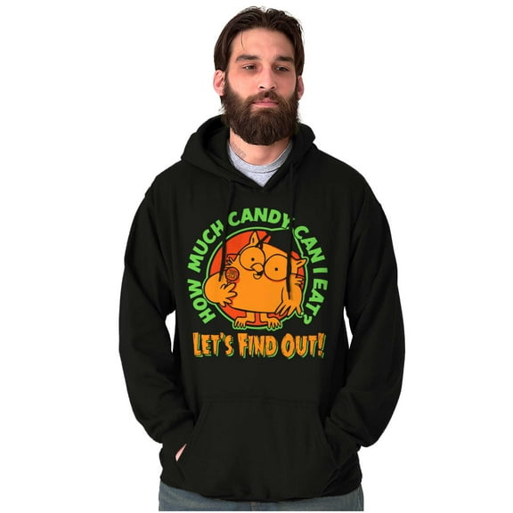 Tootsie Owl Halloween How Much Candy Hoodie Sweatshirt Women Men Brisco Brands S