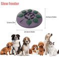 thumbnail image 3 of Dog Slow Feeder Bowl, Puzzle Toy Treat Feeding Toys For Iq Training Mental Enrichment Eating Healthy Slows Down Pets Eating Anti-slipwhite, 3 of 3