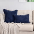thumbnail image 5 of XINGAG Pillow Cover, Decorative Throw Pillow Case, Minimalist Farmhouse Cushion Cover, Solid Color Pillowcase with Zipper for Sofa Couch Bed Living Room Home Decor, 5 of 9
