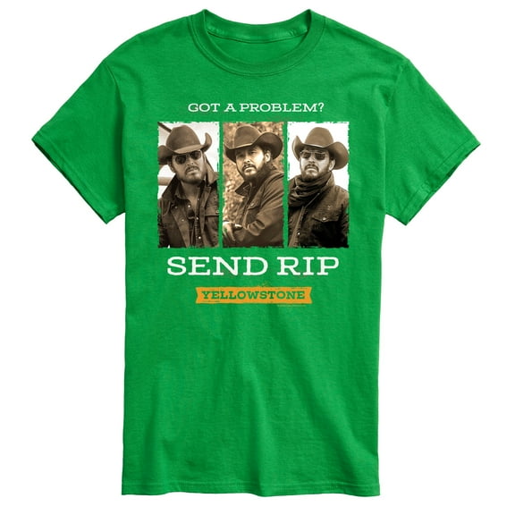 Yellowstone - Got A Problem Send Rip - Men's Short Sleeve Graphic T-Shirt