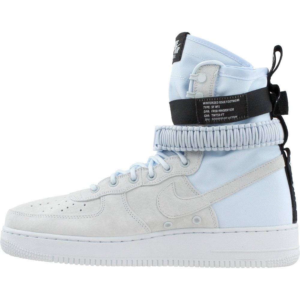 nike sf air force 1 high blue tint