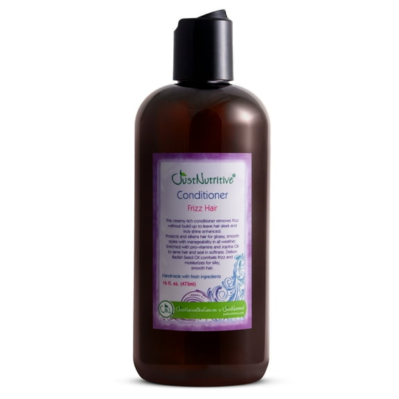 Just Nutritive Anti-Frizz Conditioner, Replenish & Repair with Avocado Oil, All Hair Types, 16oz