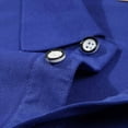 thumbnail image 4 of QATAINLAV Polo Shirts for Men Short Sleeve Golf Shirt Casual Button Athletic Collared Tennis T-Shirt Basic Solid Color Tees Big and Tall Tops Prime Sales Today Blue 3XL, 4 of 8