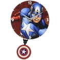 thumbnail image 2 of CAPTAIN AMERICA MINI MOTION CLOCK, 2 of 7