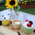 thumbnail image 4 of Edible Cookie Cups. 6 Delicious flavors: Dark Chocolate, Milk, Hazelnut, Lemon, Almond, Pistachio - 6 units, 4 of 9