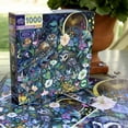 thumbnail image 4 of eeBoo Piece & Love: Moon Garden - 1000 Piece Puzzle - 23" Square Adult Jigsaw, Clara McAllister's Nighttime Owls Nature Scene, Eco-Friendly, Playlist, 4 of 8