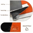 thumbnail image 6 of 6'x9' Area Rugs, Modern Orange Beige Indoor Outdoor Area Rug for Living Room Bedroom, Abstract Black Grey Color Blocks Washable Bathroom Rugs Kitchen Floor Carpet Mats Home Decor Aesthetic, 6 of 8