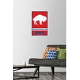 thumbnail image 2 of NFL Buffalo Bills - Retro Logo 15 Wall Poster with Push Pins, 14.725" x 22.375", 2 of 6
