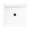 thumbnail image 2 of Swan Solid Surface 36'' x 36'' Single Threshold Shower Base, 2 of 7