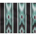 thumbnail image 4 of oneOone Cotton Flex Dusty Teal Green Fabric Stripe & Ikat Ethnic Craft Projects Decor Fabric Printed By The Yard 40 Inch Wide, 4 of 4