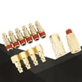 thumbnail image 4 of NPT 1/4 Inch 12-Piece Pneumatic Quick Connect Set: Rust-Resistant Brass-Plated Iron Couplers with Sealing Coating, Easy Plug/Unplug, Transparent Storage Box - Includes 6 Male, 4 Female, 1 Female, 4 of 6