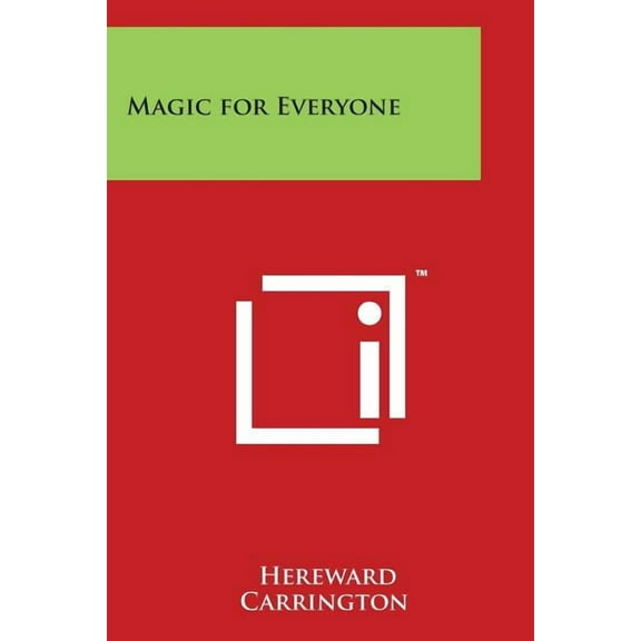 Magic for Everyone, (Paperback)