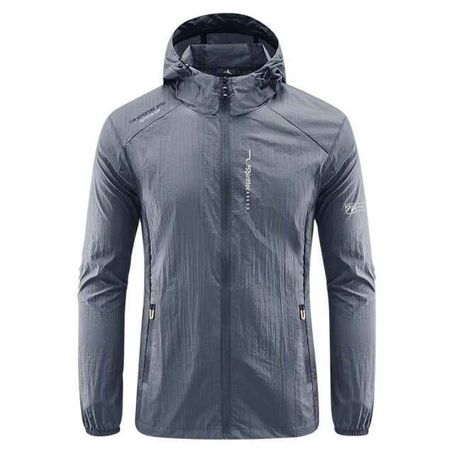 Veste Imperméable Imperméable pour Hommes Brnmxoke Imperméable Léger 2023 Imperméable avec Capuche pour Golf Randonnée Veste Coupe-Vent Extérieur