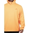thumbnail image 5 of Mossy Oak Men's Blaze Orange Pullover Tech Hoodie with Neck Gaiter, Up to 2XL, 5 of 6