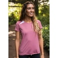 thumbnail image 3 of Calypsa Women's and Women's Plus Loose Fit Cinched Tee, 3 of 10