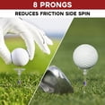 thumbnail image 3 of 50pcs 83mm Golf Tees Plastic Big Cup Transparent with US Flag Accessories TE021-A 50pcs, 3 of 5
