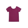 thumbnail image 2 of Faithtur T-Shirt pour Enfants, Couleur Unie Nœud Papillon Col Rond Manches Courtes, 2 of 9