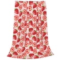 thumbnail image 2 of Vsdgher Cute Strawberry Ultra-Soft Micro flannel Blanket Throw Blankets for Couch Sofa, Bed (4 sizes)-60"x50", 2 of 7
