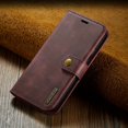thumbnail image 1 of Premium Leather Magnetic Kickstand Shockproof Removable Flip Protective Cover Wallet Case For IPhone 14 13 12 Pro Xs Max XR, 1 of 5