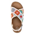 thumbnail image 4 of Wonder Nation Little and Big Girls Crossover Sandals, 4 of 6