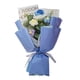 thumbnail image 2 of Ramo de Flores Artificiales Sunnimix Tejido A Mano Rosa Azul, 2 of 8