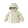 thumbnail image 2 of Gamivast Kids Winter Coats for Girls Size 3-11 Cute Hooded Zip Up Stand Collar Quilted Jacket with Pockets Long Cuffed Sleeve Button Down Warm and Comfy Coat Clothing for Cold Weather, 2 of 6
