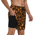 thumbnail image 3 of Fotbe Cute Squirrel Men’s Swim Trunks Quick Dry Swim Shorts Board Shorts with Mesh Lining-Medium, 3 of 9