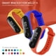 thumbnail image 3 of Correa de silicona de repuesto para reloj inteligente Xiaomi Mi pulsera Kuymtek deportiva de diseño Simple cómoda y duradera 15 unidades, 3 of 9