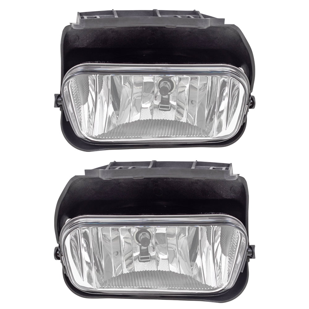 Aftermarket Replacement Passenger Fog Light Compatible with 2004-2006 Silverado Avalanche Pickup Truck 15791434 