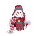 thumbnail image 1 of Kearding Bolsa de dulces, soporte para galletas, colgante de Navidad, regalo dulce, adorno colgante, accesorios funcionales para el hogar, decoraciones Forma de muñeco de nieve, 1 of 6