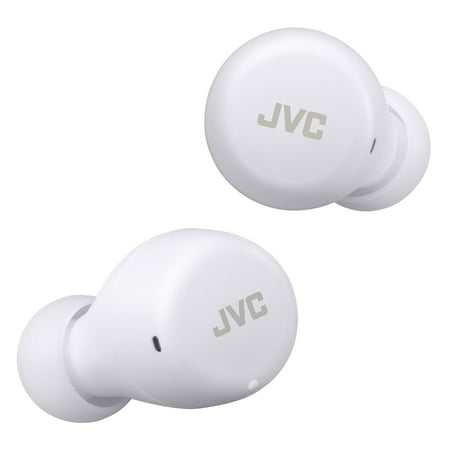 UPC: 0046838002854 | JVC Gumy Mini True Wireless Earbuds Headphones Bluetooth 5.1 Water Resistance(IPX4) Long Battery Life (up to 15 Hours) – HAA5TW (White)